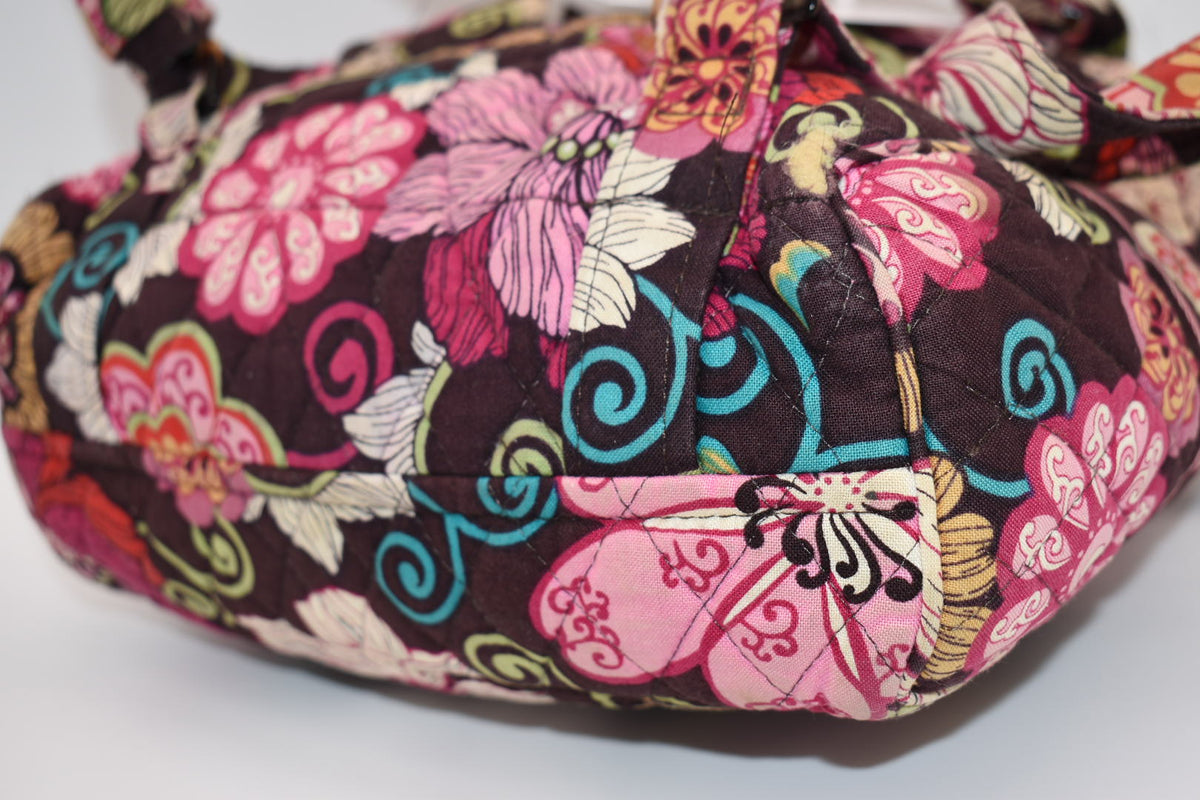 Vera Bradley Small Quilted Cotton Backpack in "Mod Floral- Pink" Pattern