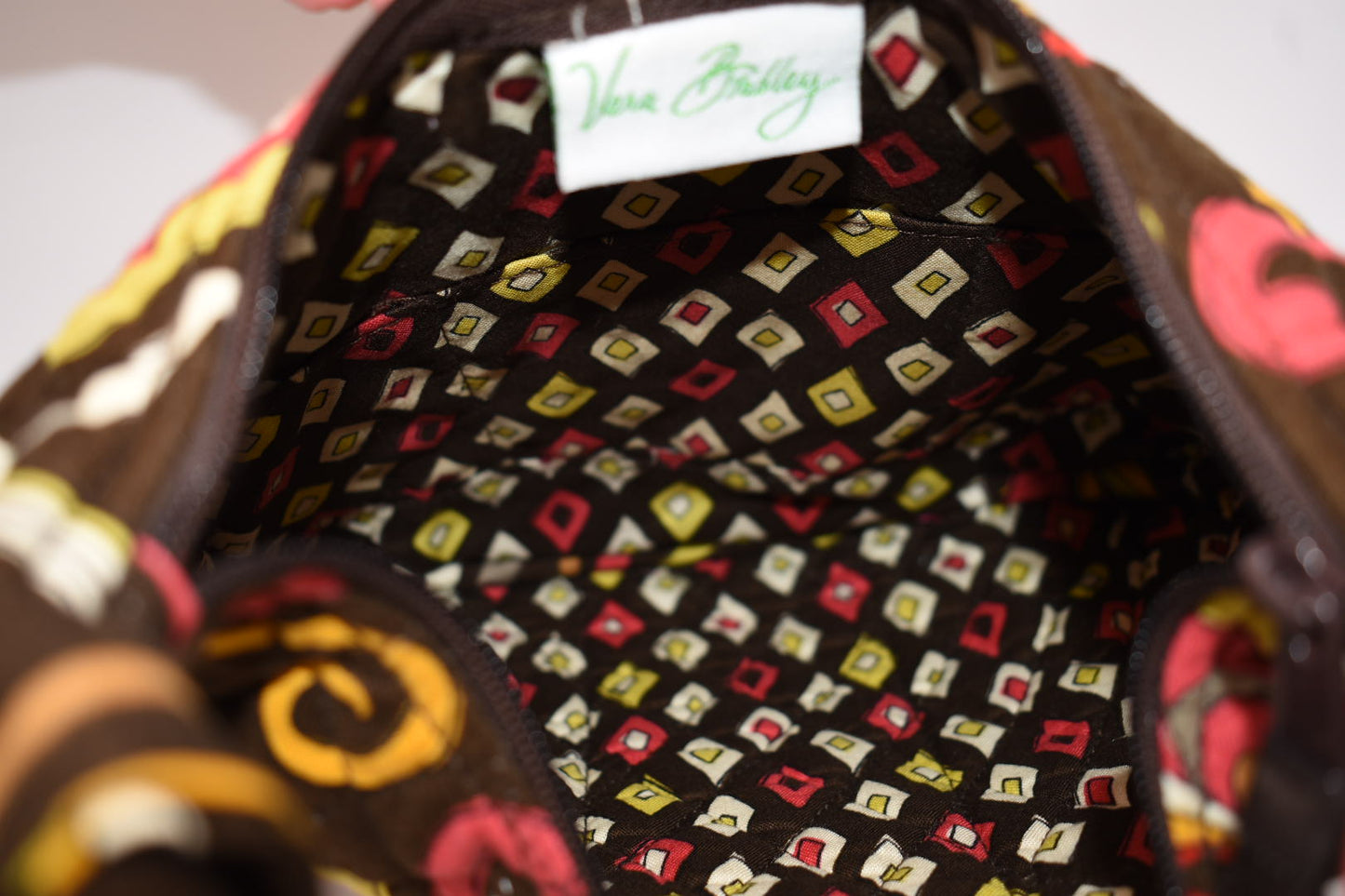 Vera Bradley Olivia Shoulder Bag in "Puccini" Pattern