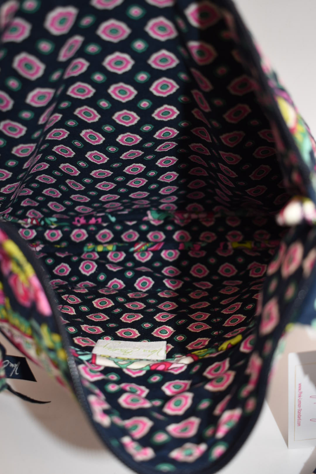Vera Bradley Hipster Crossbody Bag "Petal Paisley" Pattern