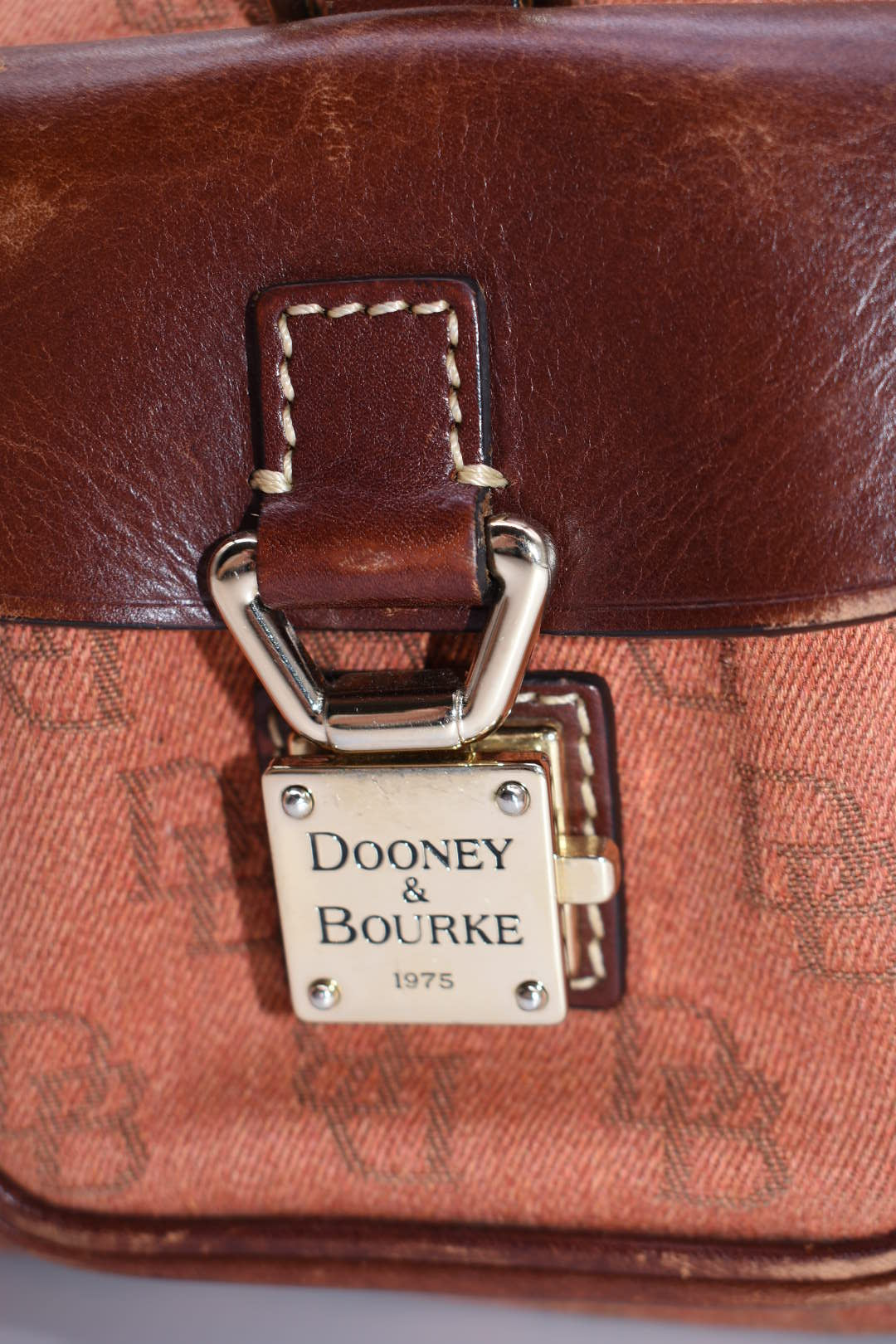 Dooney & Bourke Zip Top Satchel Bag