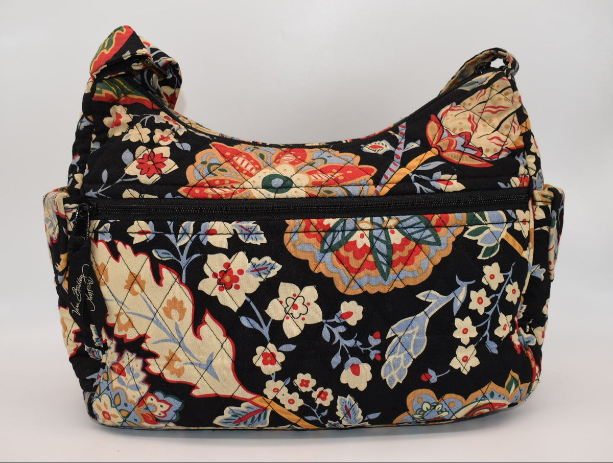 Vera Bradley On The Go Convertible Shoulder Bag in "Versailles" Pattern