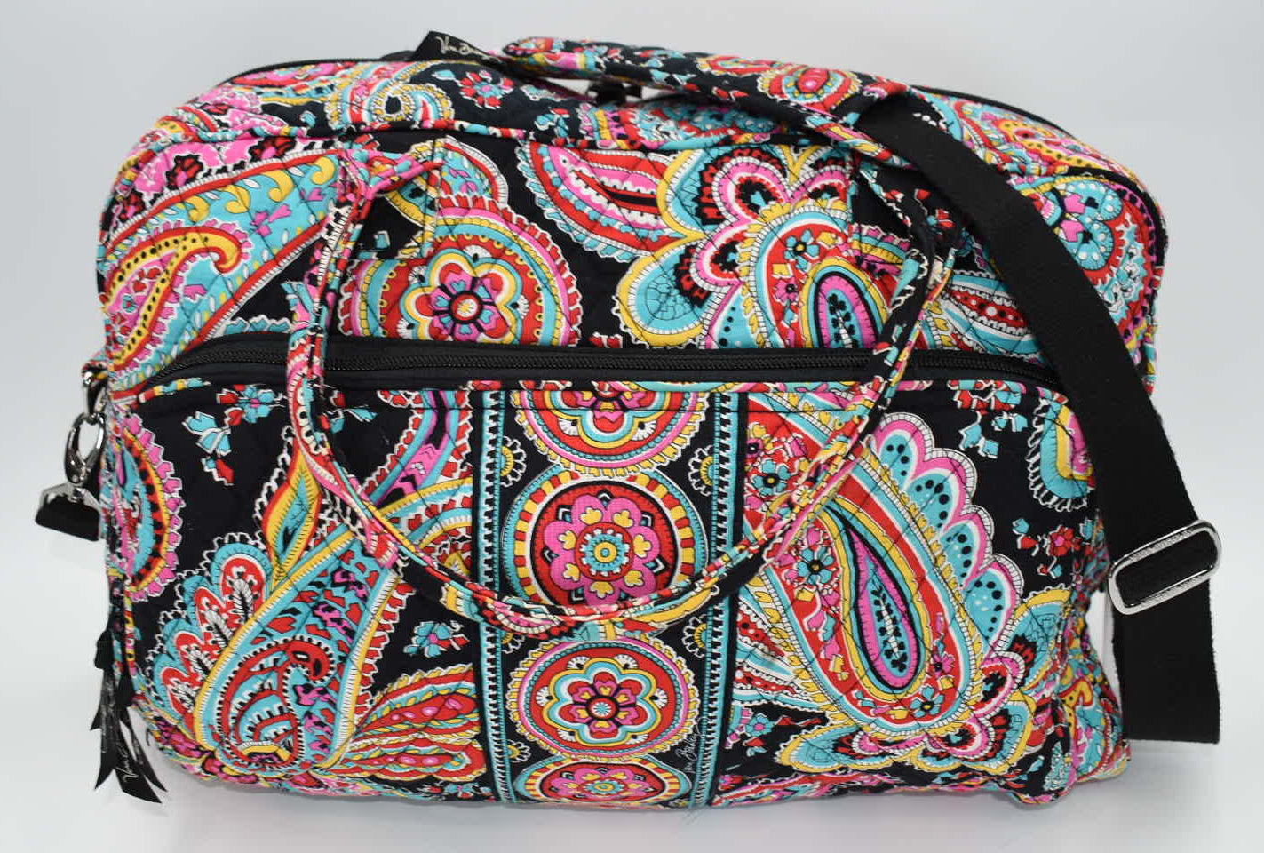 Vera Bradley Weekender Bag in "Parisian Paisley" Pattern