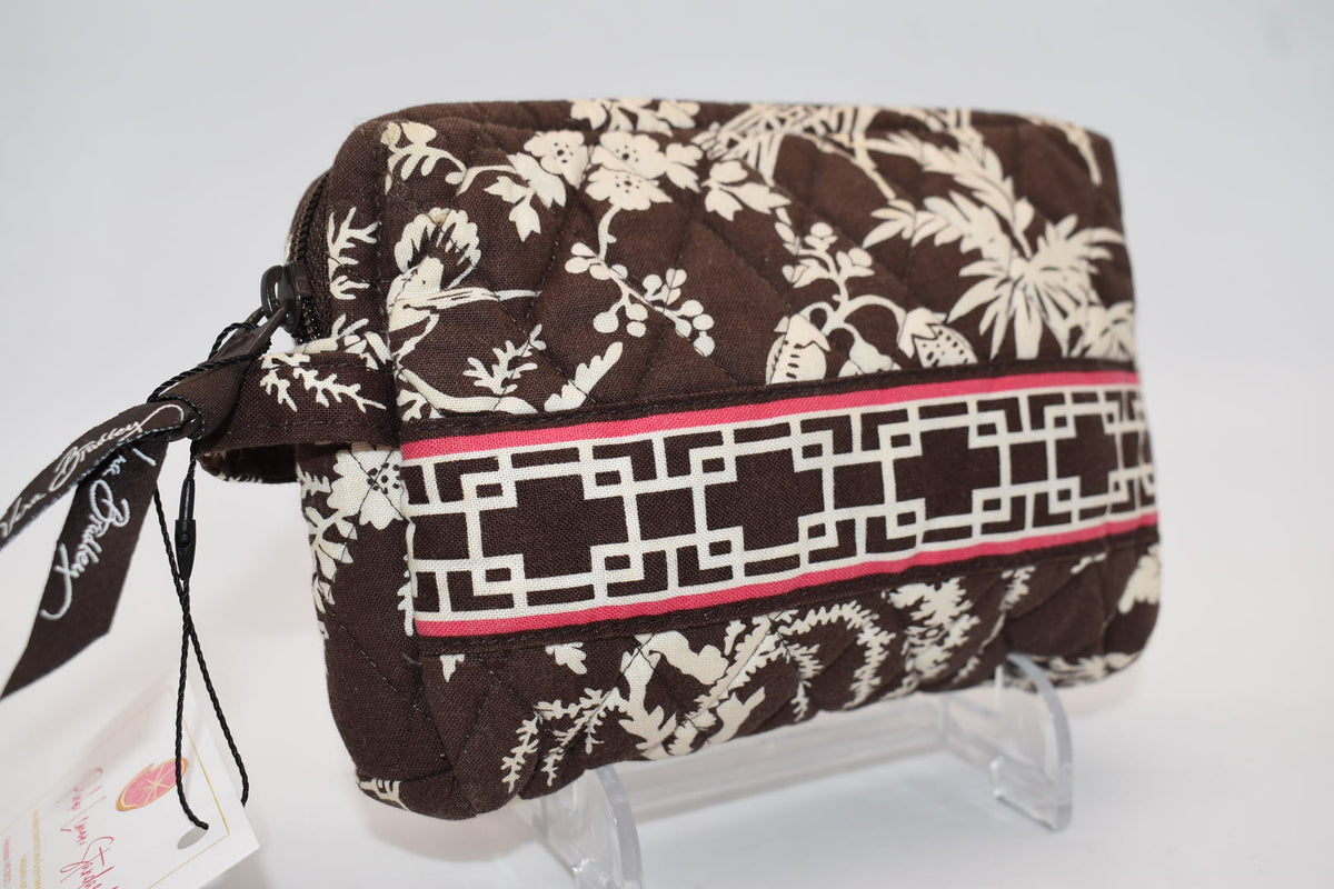 Vera Bradley Medium Cosmetic Bag in "Imperial Toile" Pattern