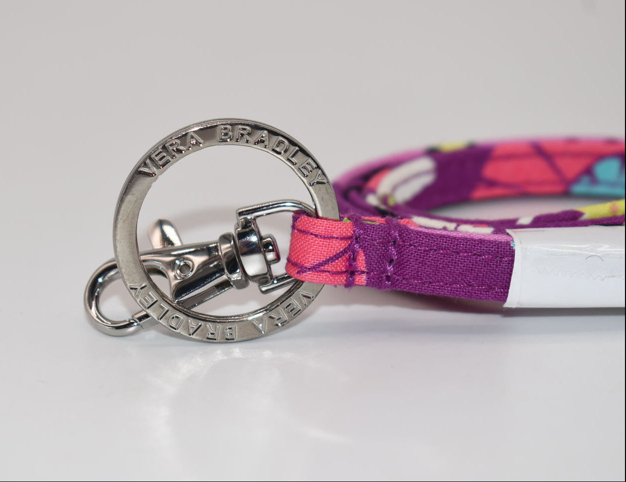Vera Bradley Lanyard in "Flutterby" Pattern
