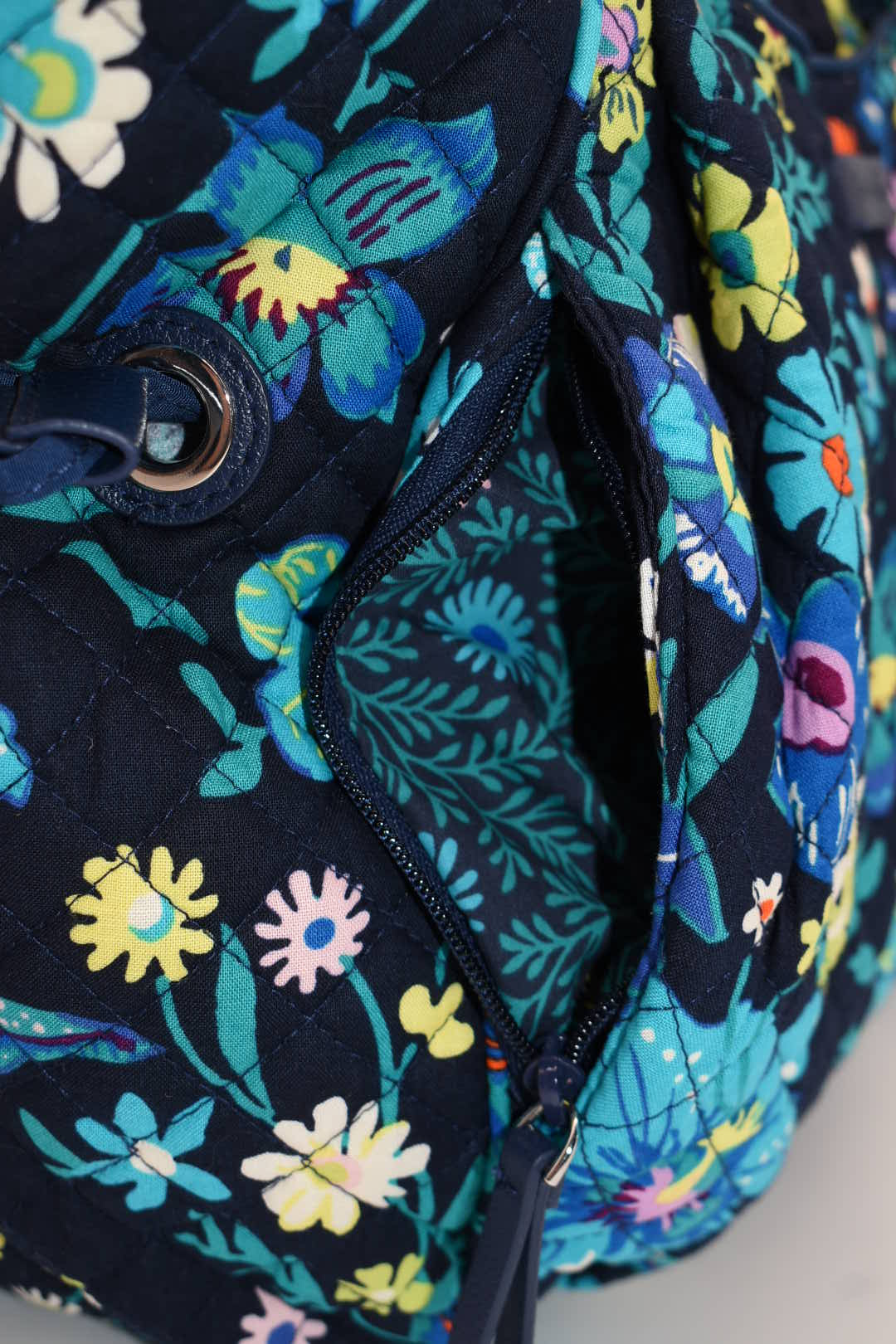 Vera Bradley Glenna Satchel Bag in "Moonlight Garden" Pattern