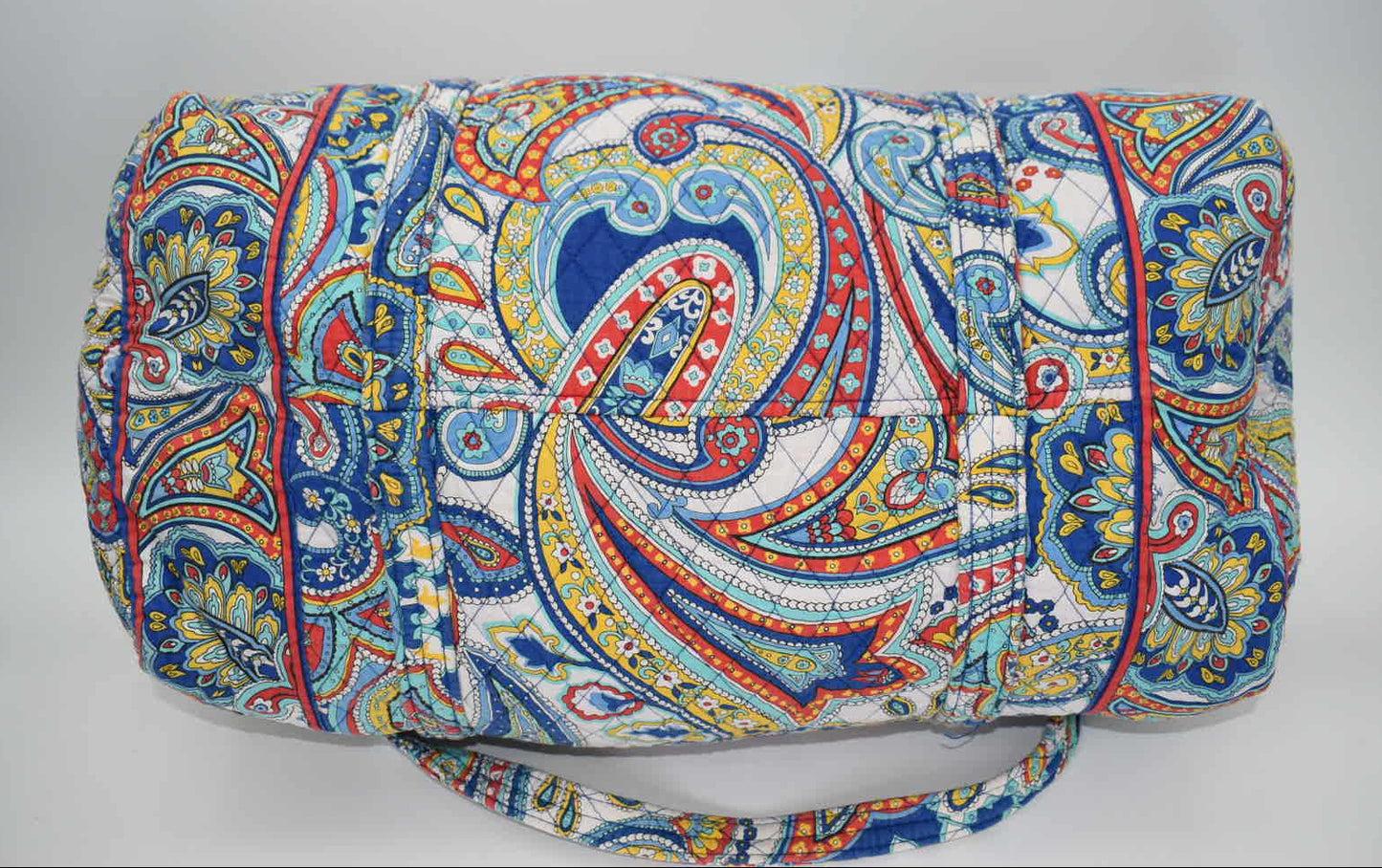 Vera Bradley Large Duffel Bag in "Marina Paisley" Pattern