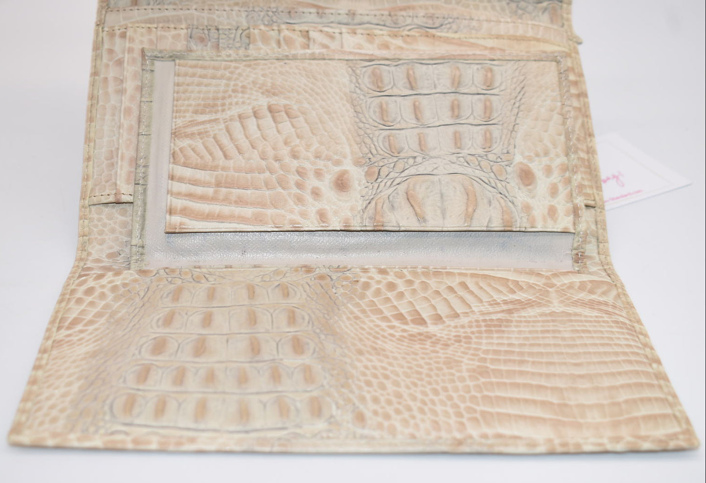 Vintage Brahmin Soft Checkbook Wallet