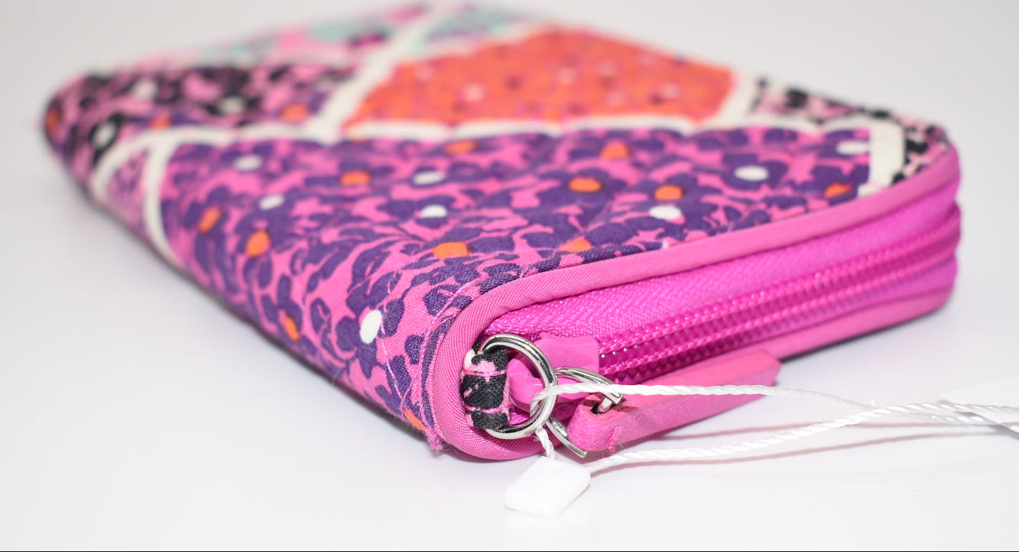 Vera Bradley RFID Grab & Go Wallet in "Modern Medley" Pattern
