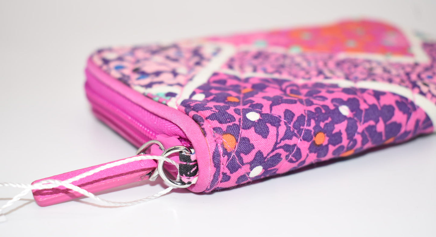 Vera Bradley RFID Grab & Go Wallet in "Modern Medley" Pattern