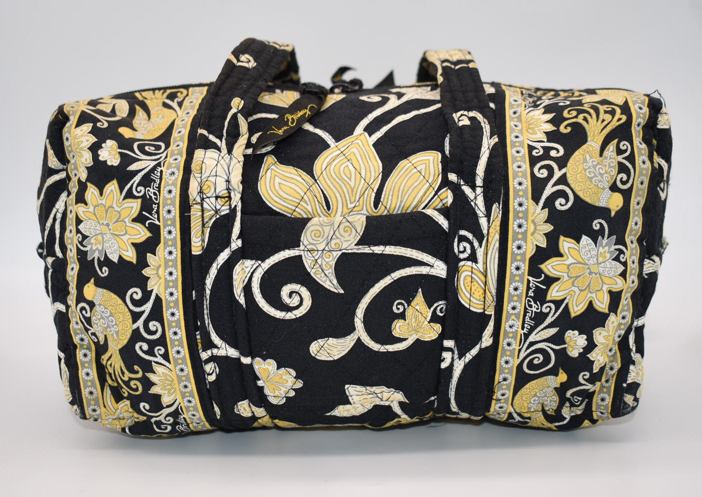 Vera Bradley 100 Shoulder Bag in "Yellow Bird" Pattern