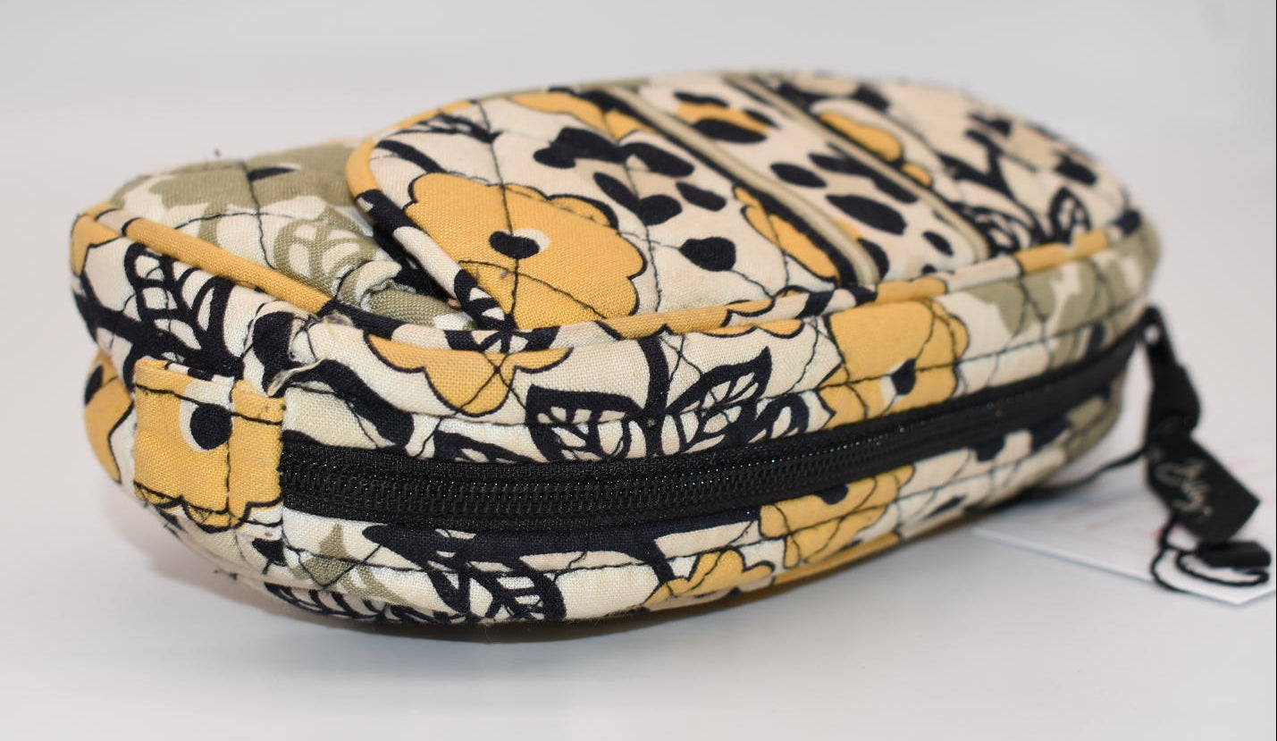Vera Bradley Zip Mirror Cosmetic Case in "Go Wild" Pattern