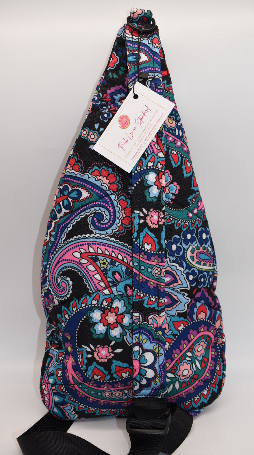 Vera Bradley Lighten Up Sling Backpack in "Haymarket Paisley" Pattern