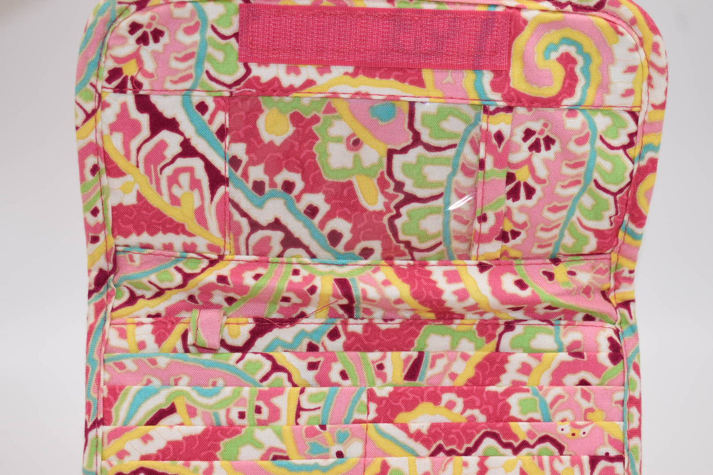 Vera Bradley Quilted Cotton Trifold Wallet in "Capri Melon" Pattern