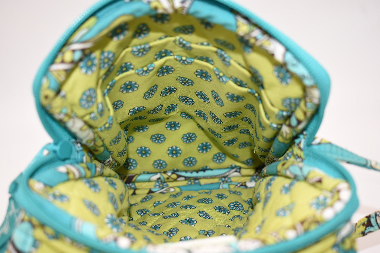 Vera Bradley Mini Hipster Crossbody Bag in "Peacock" Pattern