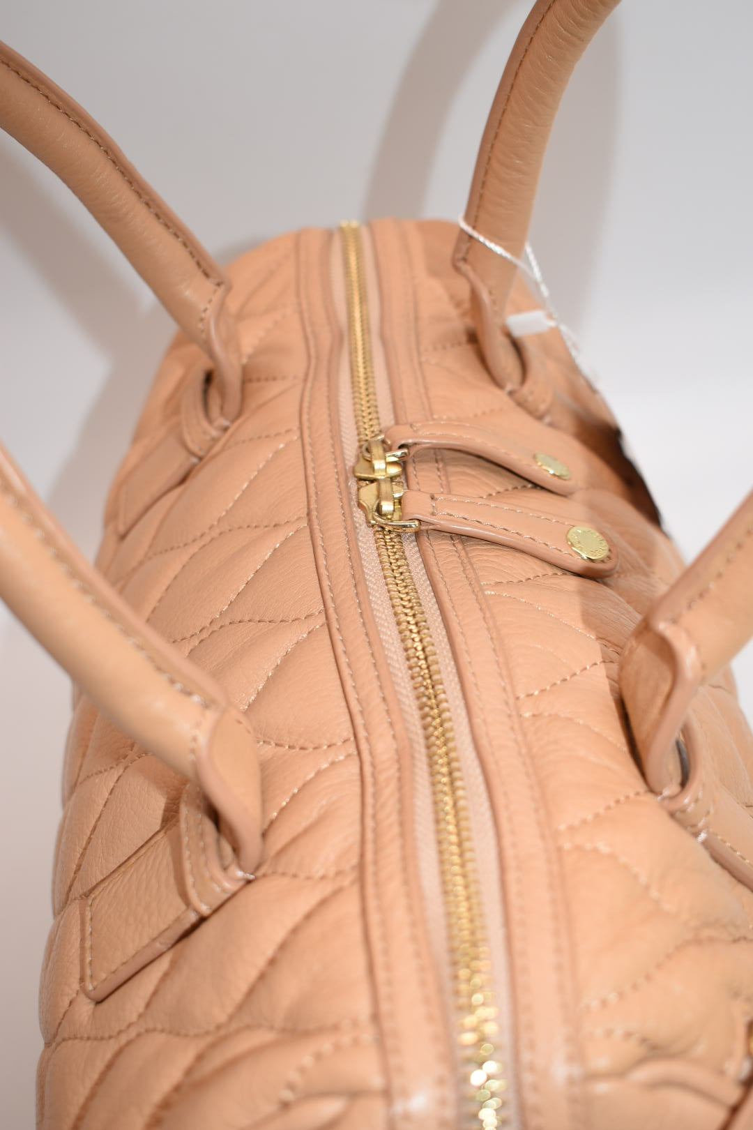 Vera Bradley Quilted Leather Marlo Satchel Bag
