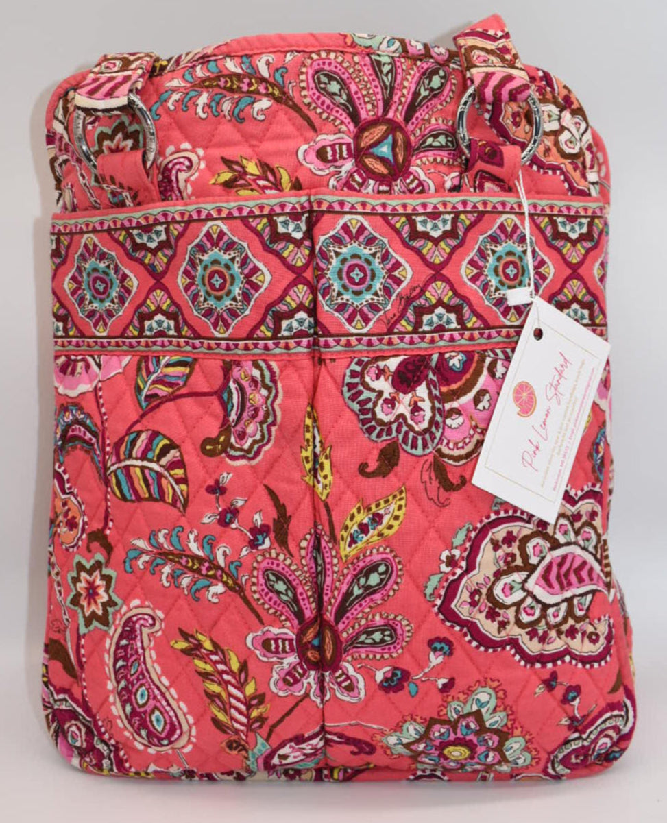 Vera Bradley Tall Tote Bag in "Call Me Coral" Pattern