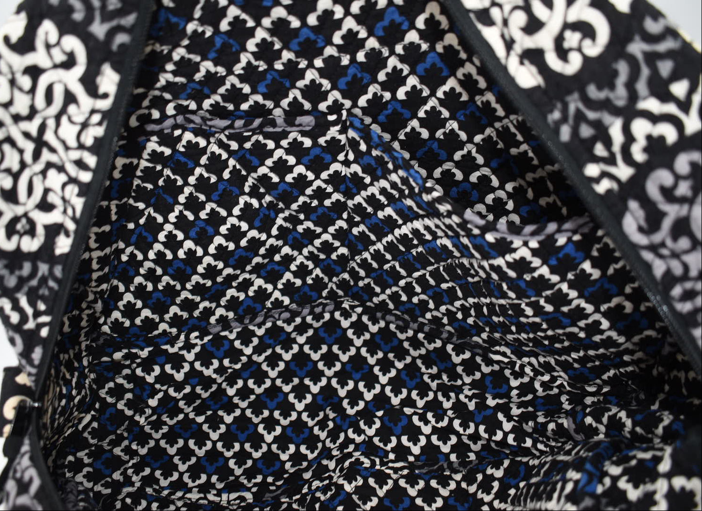 Vera Bradley Weekender Travel Bag in "Cobalt Canterberry" Pattern