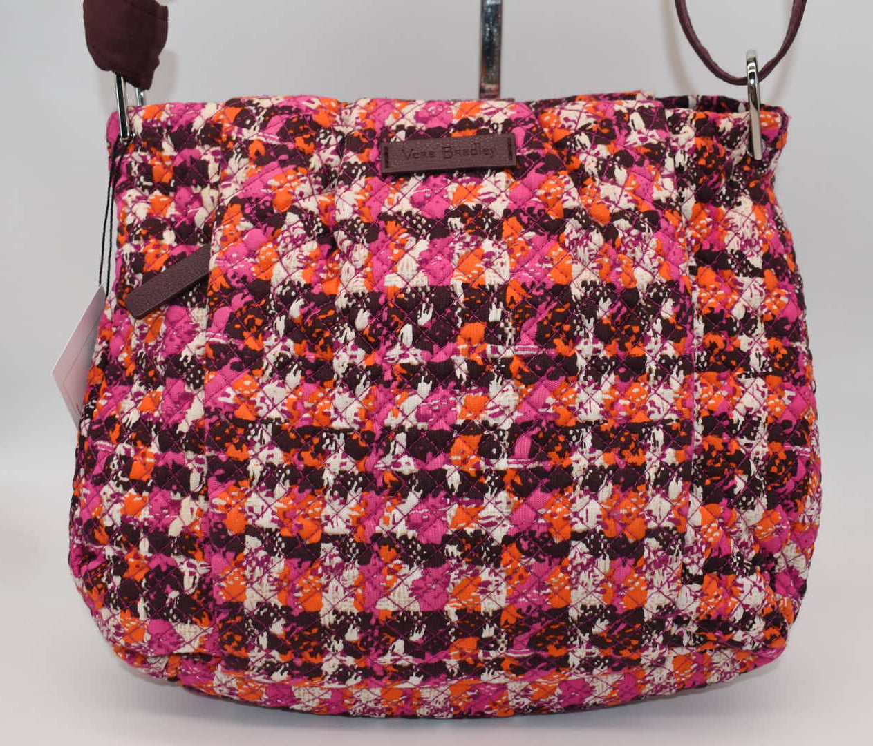 Vera Bradley Hadley Crossbody Bag in "Houndstooth Tweed" Pattern