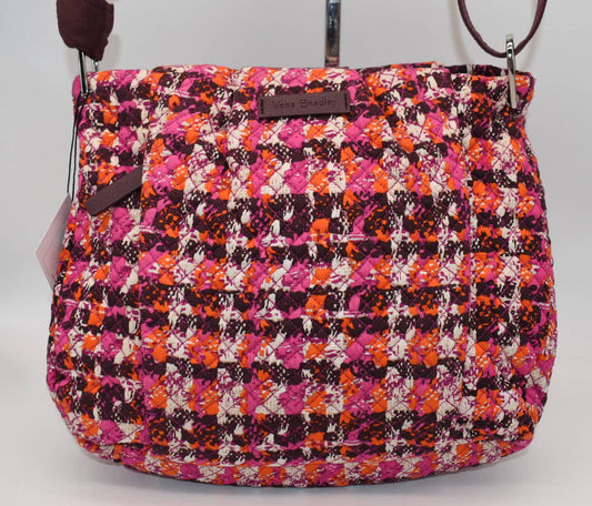 Vera Bradley Hadley Crossbody Bag in "Houndstooth Tweed" Pattern