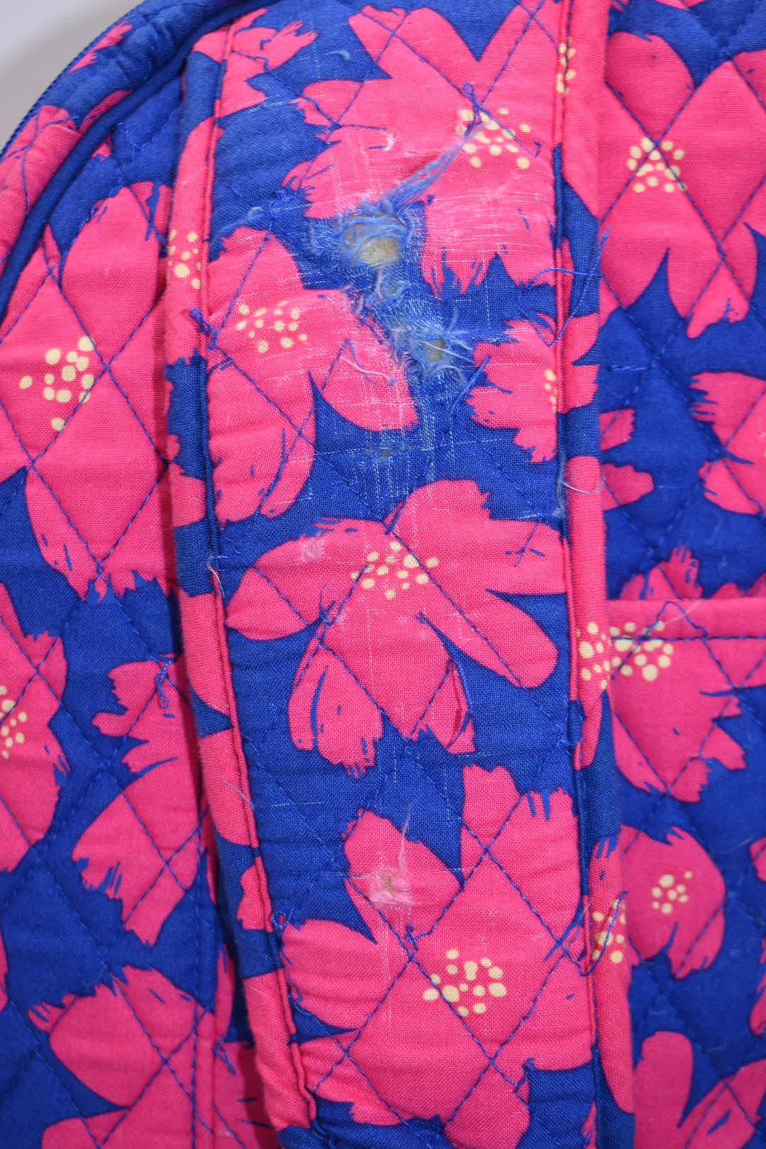 Vera Bradley Campus Backpack in "Art Poppies" Pattern