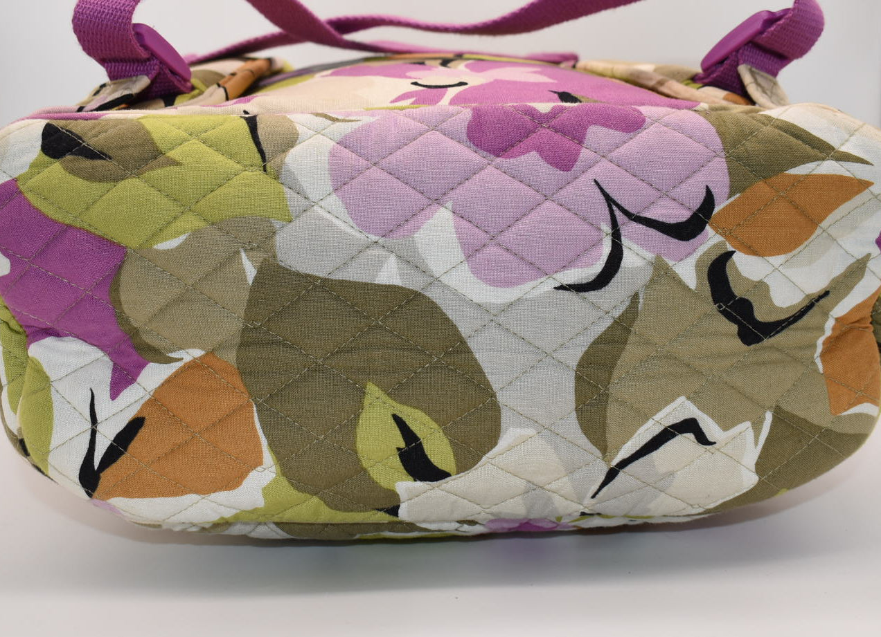 Vera Bradley Campus Laptop Backpack in "Portobello Road" Pattern