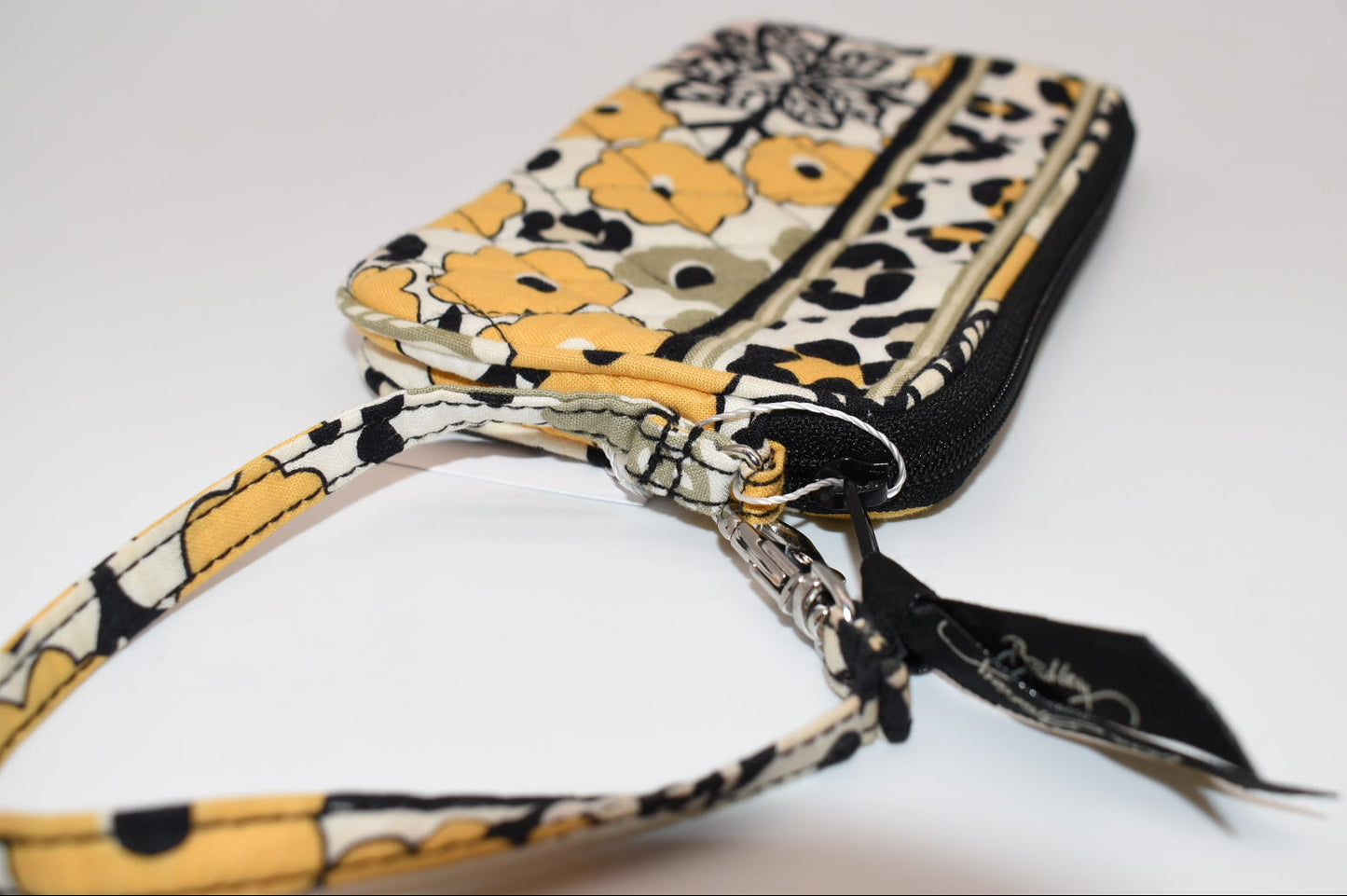 Vera Bradley Quilted Cotton Wristlet/ Mini Bag in "Go Wild" Pattern