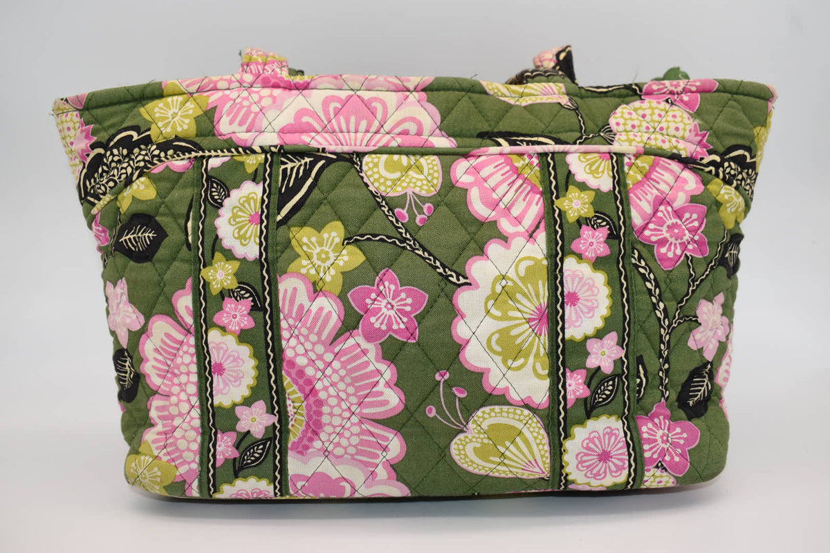 Vera Bradley Mandy Shoulder Tote Bag in "Chelsea Green" Pattern