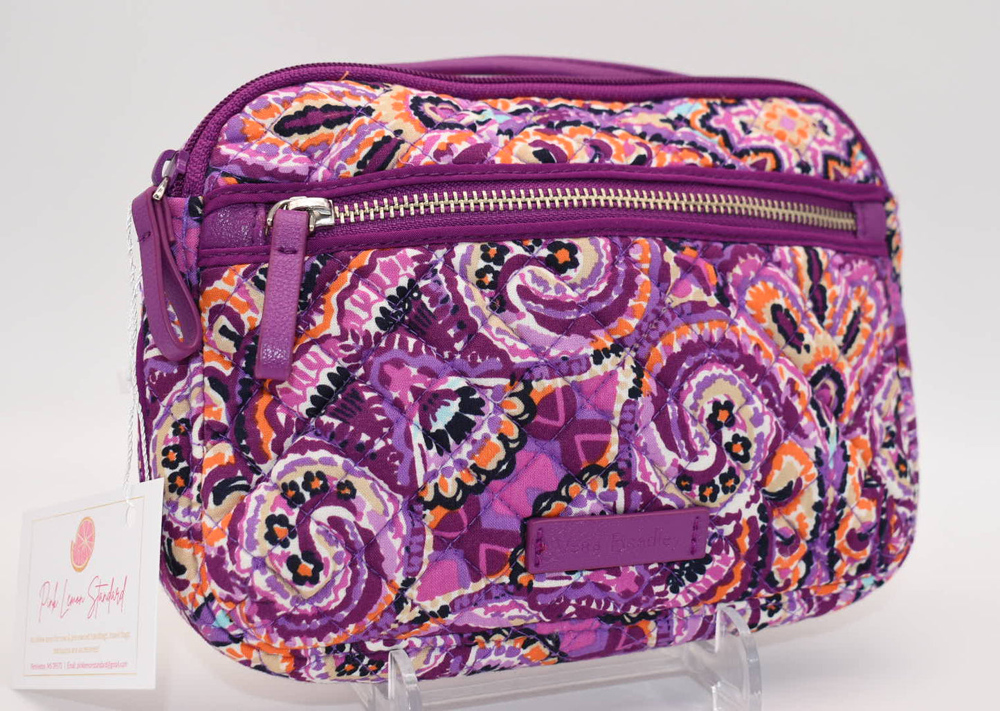 Vera Bradley Iconic RFID Little Crossbody Bag in "Dream Tapestry" Pattern