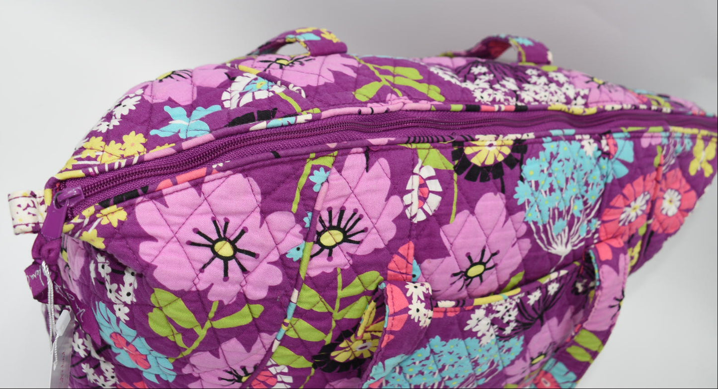 Vera Bradley Weekender Travel Tote Bag in "Flutterby" Pattern
