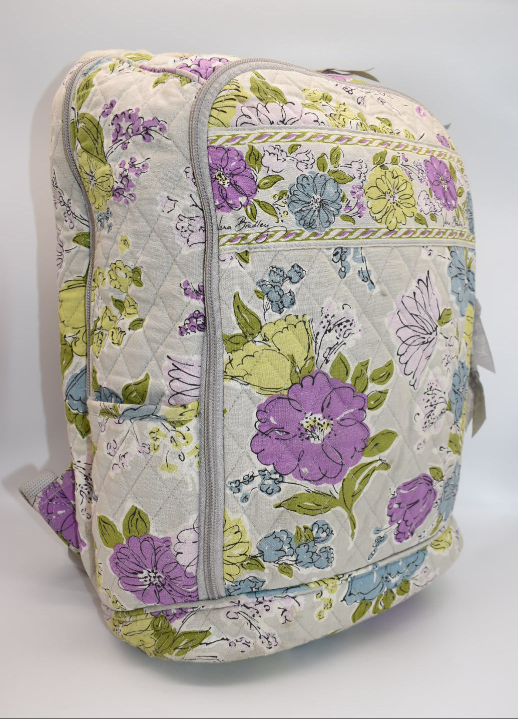 Vera Bradley Quilted Laptop Backpack in "Watercolor" Pattern