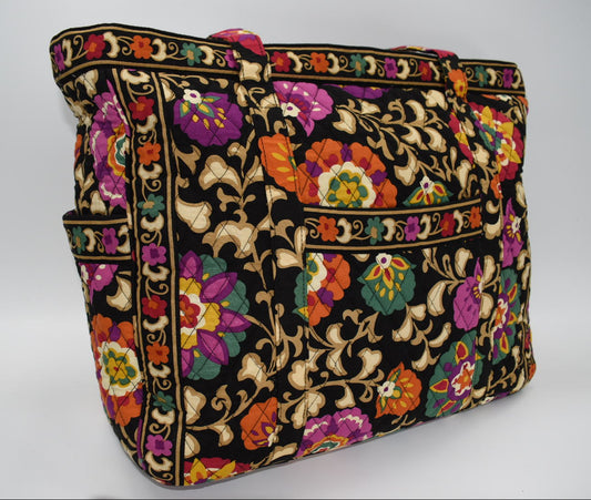 Vera Bradley Get Carried Away Travel Tote Bag in "Suzani" Pattern