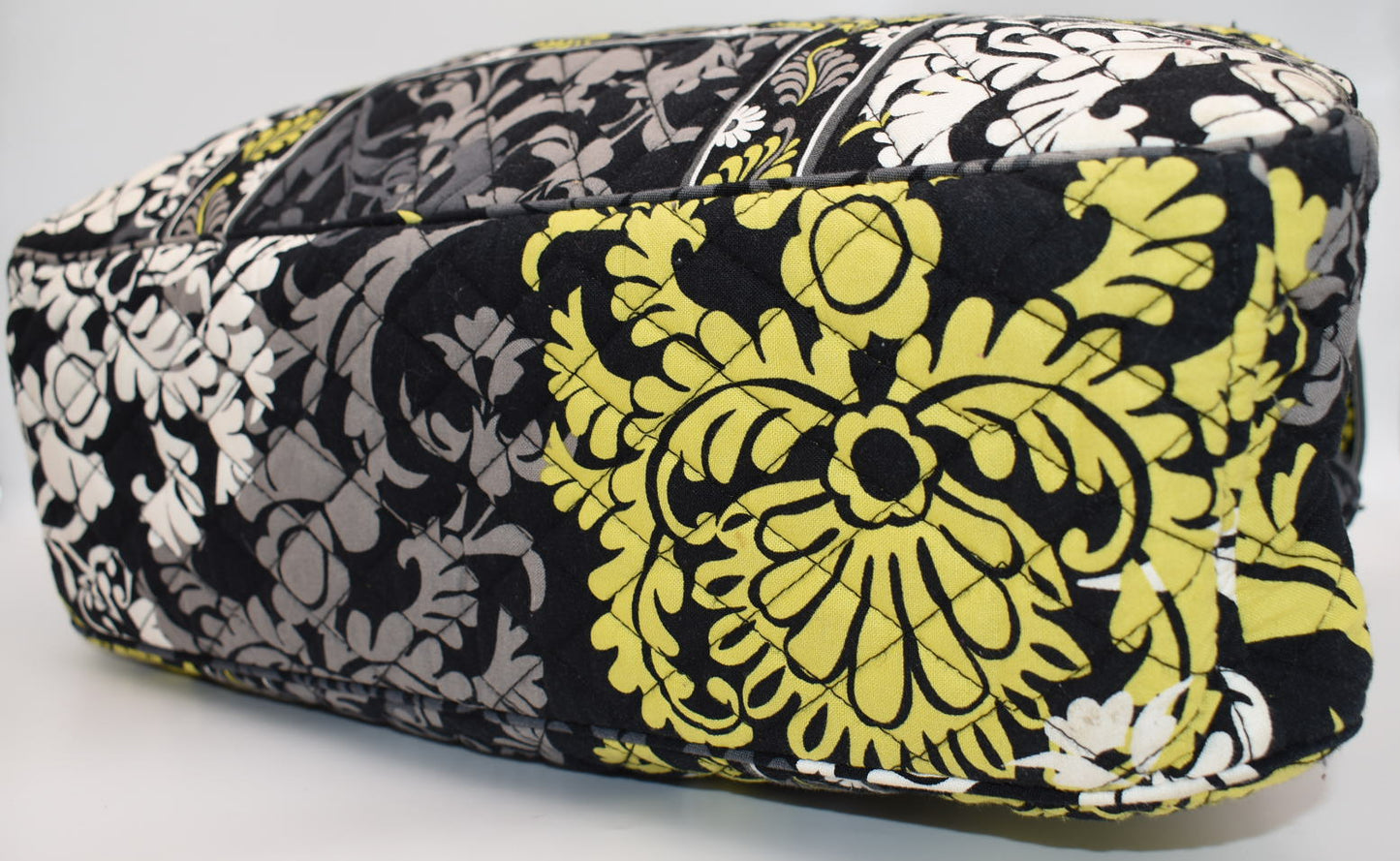 Vera Bradley Squared Away Satchel Bag in "Baroque" Pattern