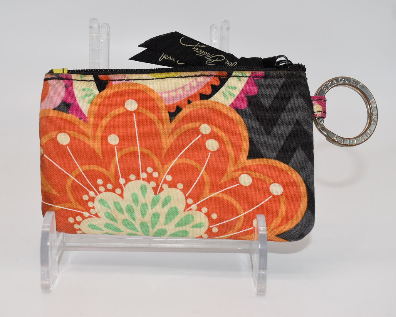 Vera Bradley Zip ID Case in "Ziggy Zinnia" Pattern