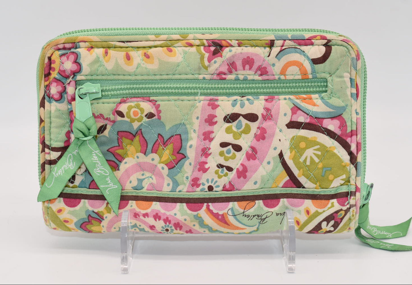 Vera Bradley Turnlock Wallet in "Tutti Frutti" Pattern