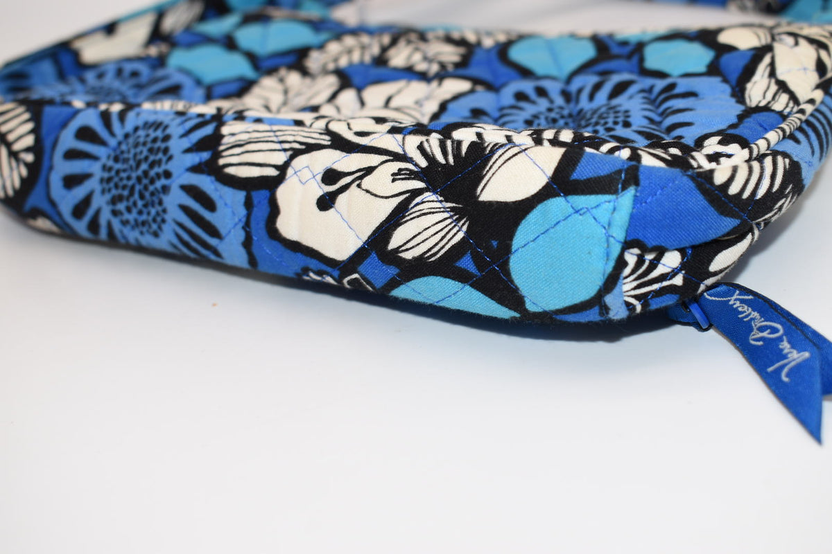 Vera Bradley Little Crossbody Bag in "Bayou Blue" Pattern