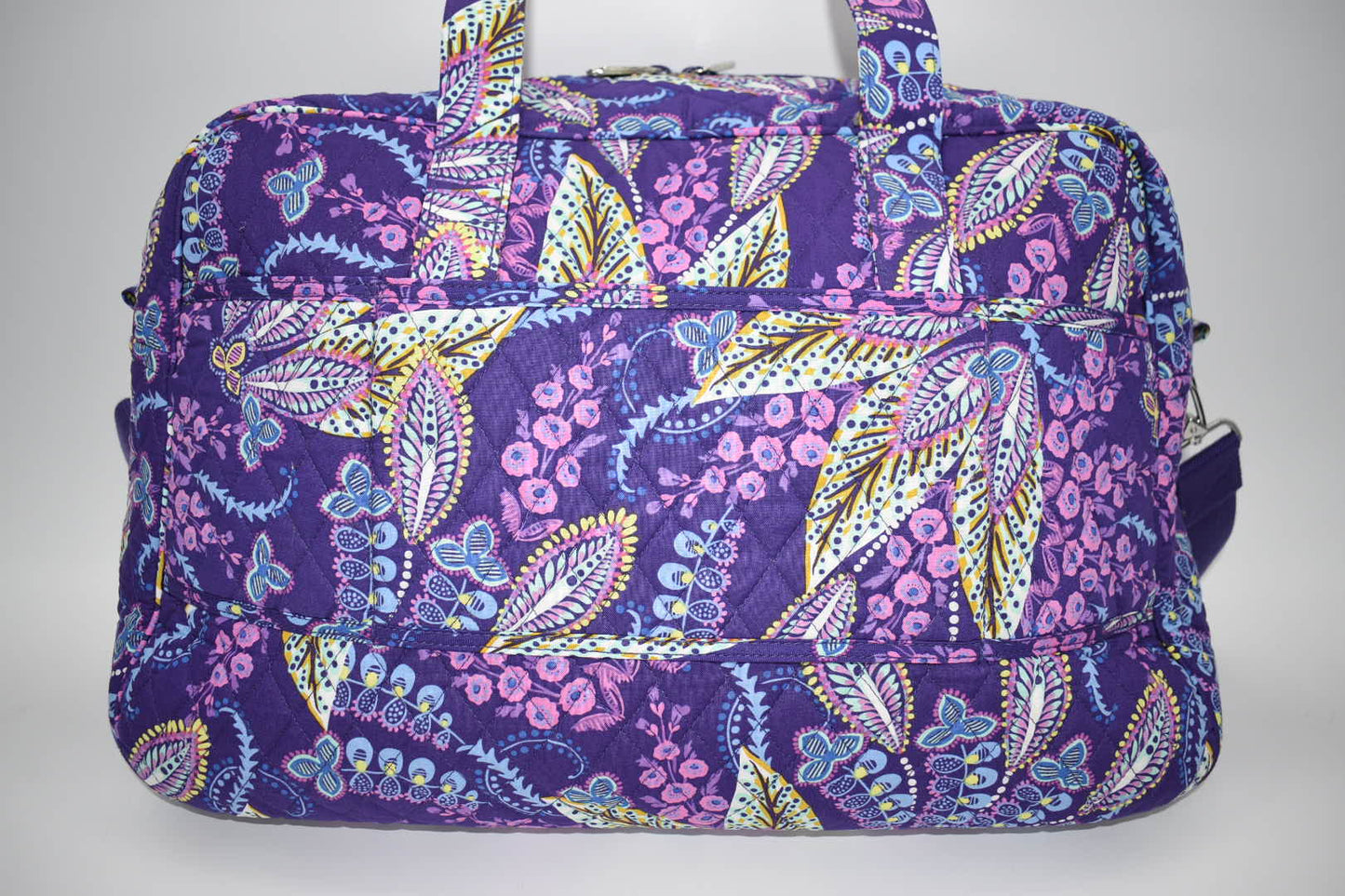 Vera Bradley Medium Traveler Weekender Bag in Batik Leaves Pattern