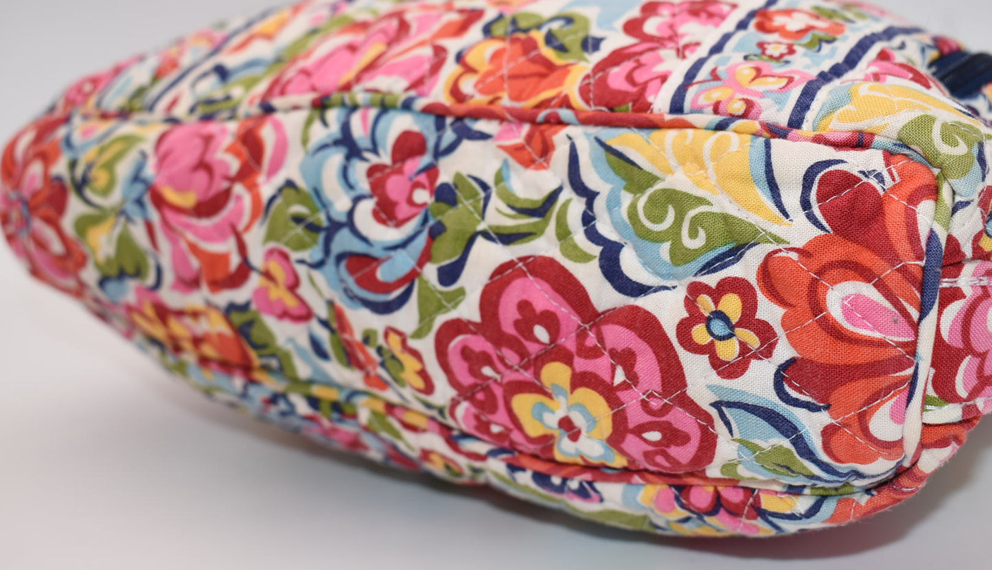 Vera Bradley Lisa Hobo Shoulder Bag in "Hope Garden" Pattern