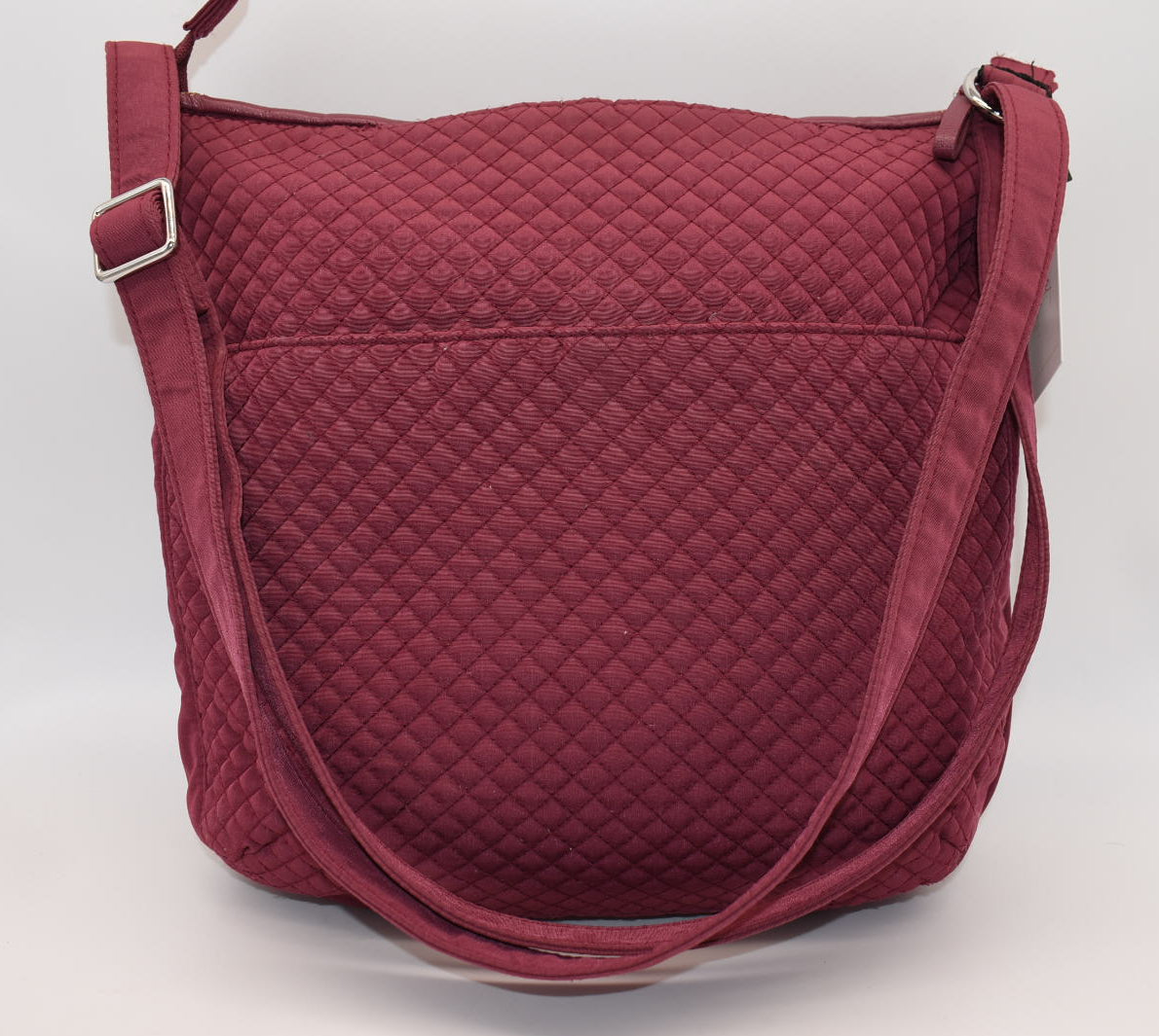 Vera Bradley Microfiber Double Zip Mailbag Crossbody Bag