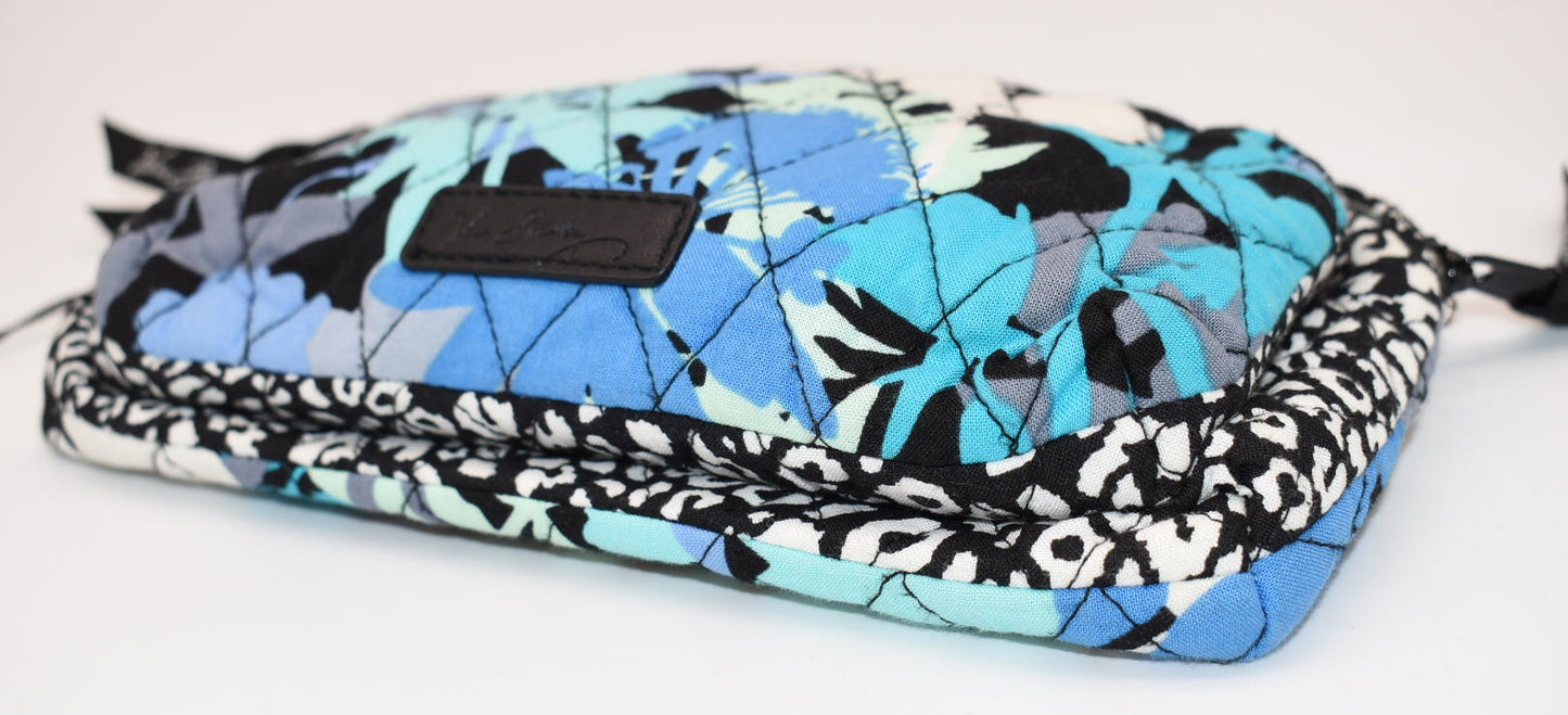 Vera Bradley Double Zip Cosmetic Bag in "Camofloral" Pattern