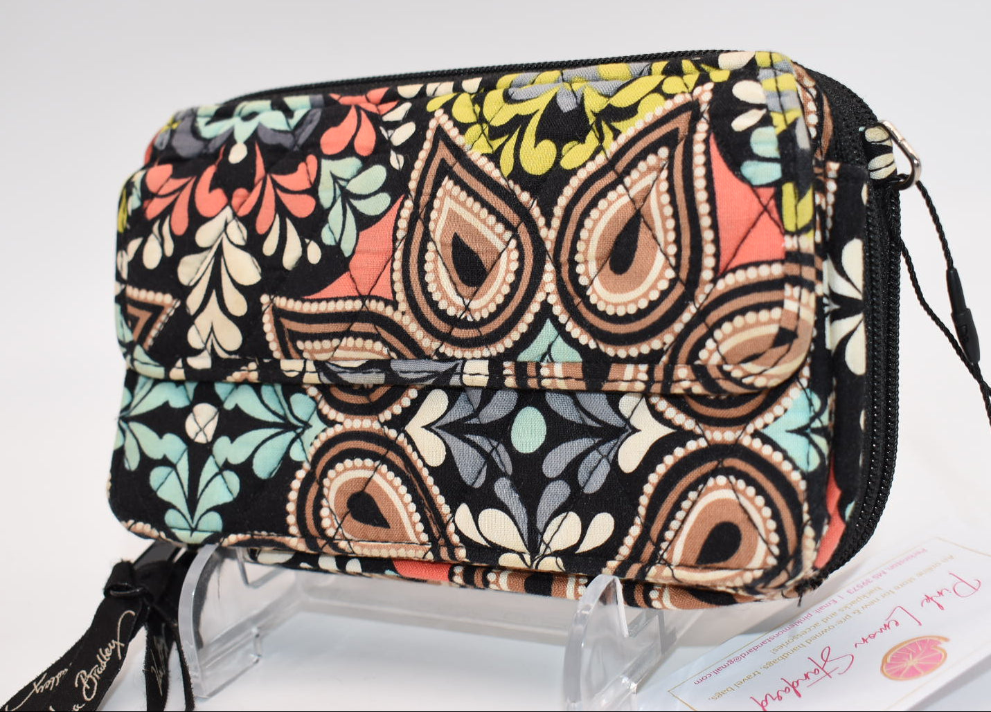 Vera Bradley All-in-One Crossbody Wallet in "Sierra" Pattern