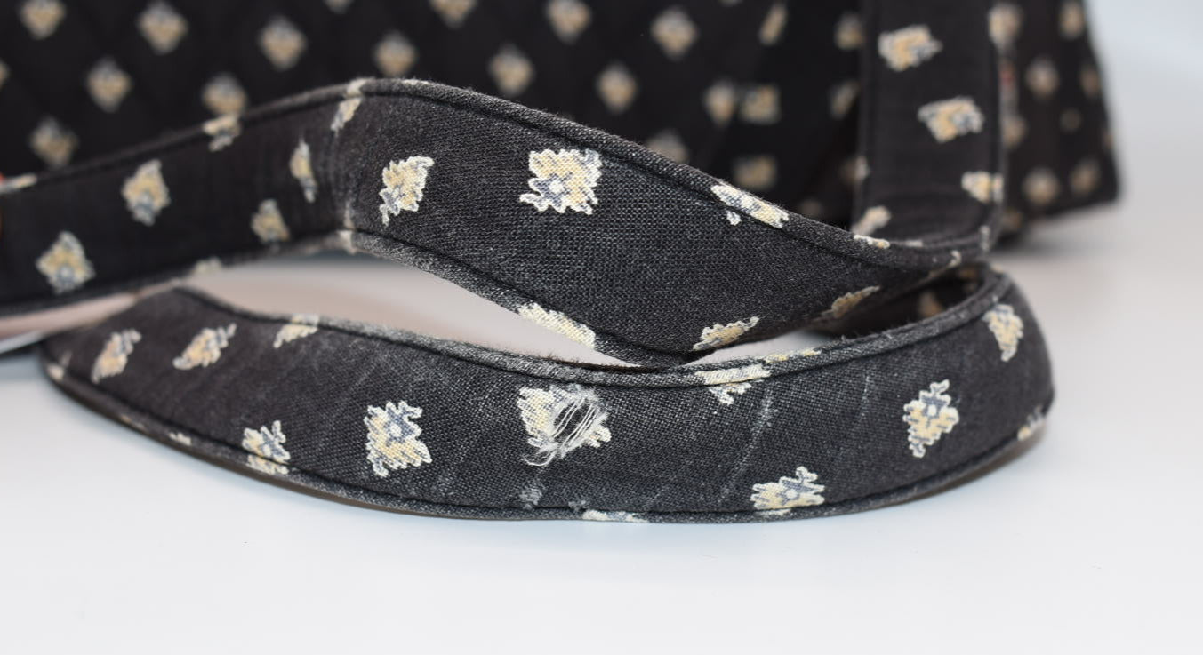 Vera Bradley Laptop Work Tote Bag in "Classic Black" Pattern