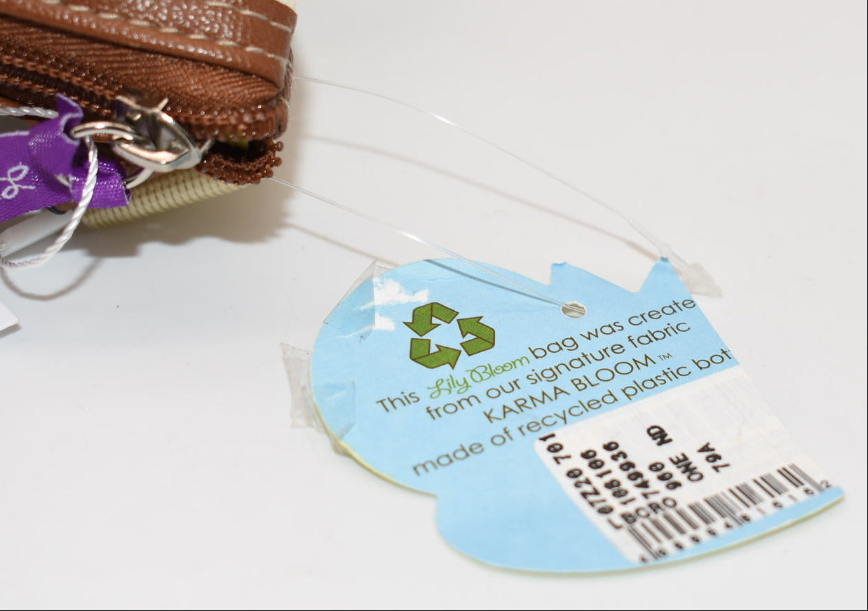 Lily Bloom Eva Multi Section Mini Crossbody Bag in "Butterfly Twister"