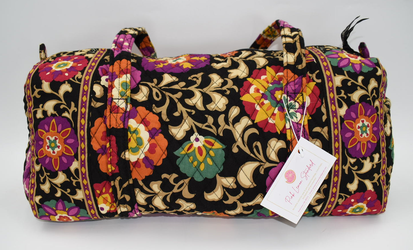 Vera Bradley Medium Duffel Bag in "Suzani" Pattern