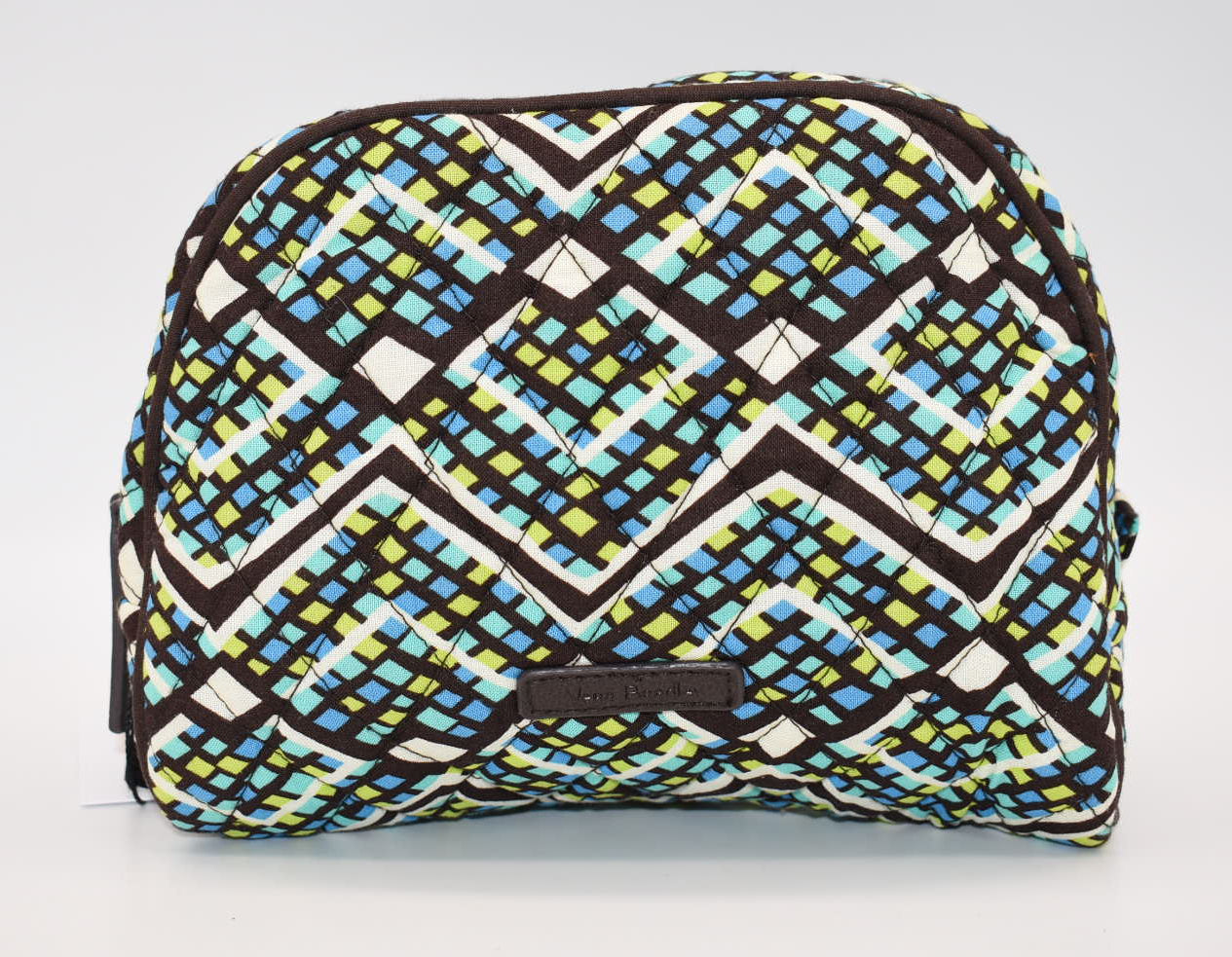 Vera Bradley Medium Cosmetic Zip Bag in "Rain Forest" Pattern