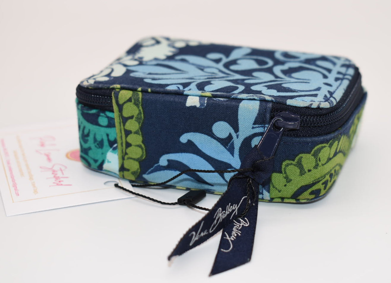 Vera Bradley Travel Pill Case in "Caribbean Sea" Pattern