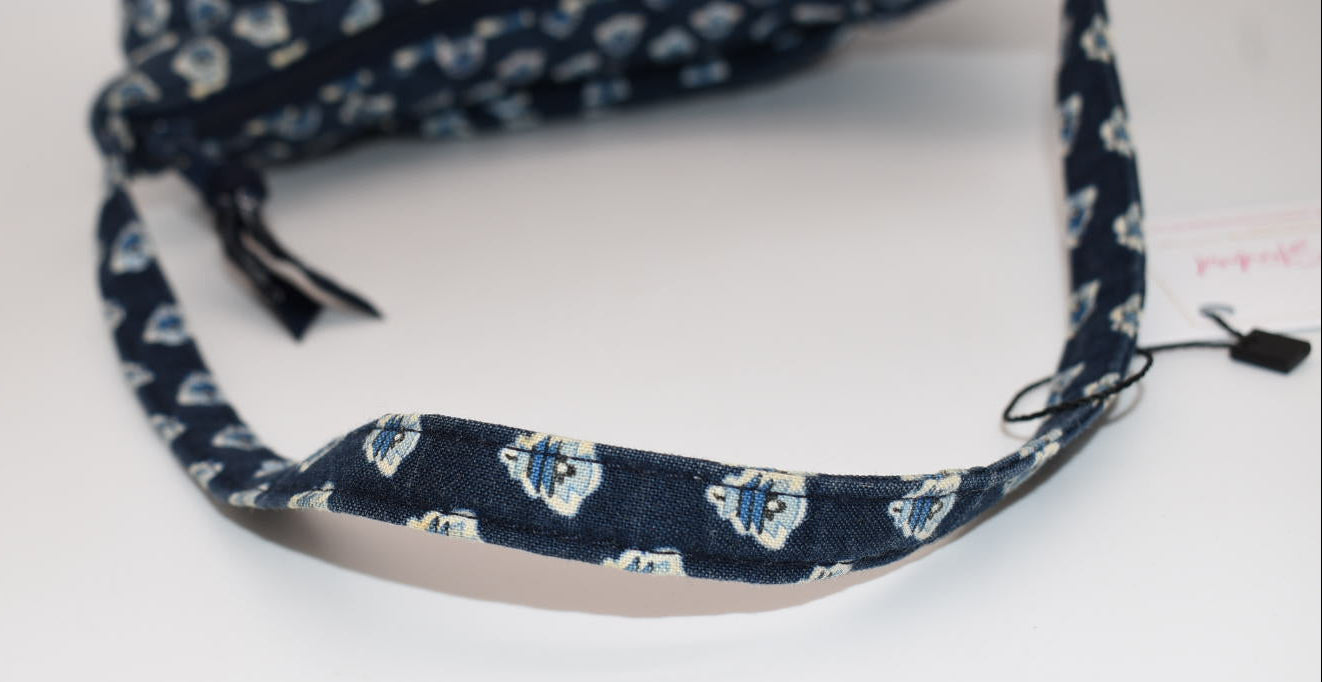 Vera Bradley Molly Shoulder Bag in "Nantucket Navy" Pattern