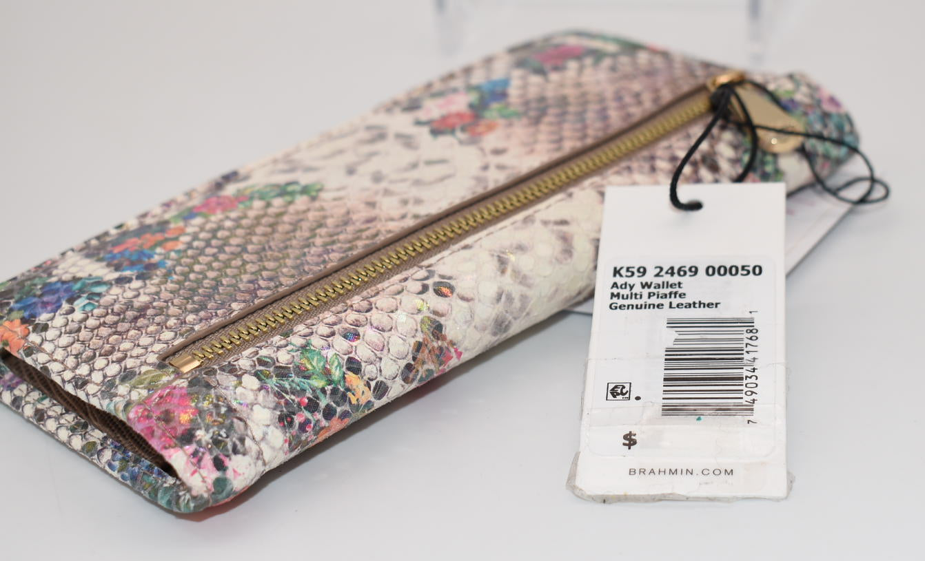 Brahmin Ady Wallet in Multi Piaffe