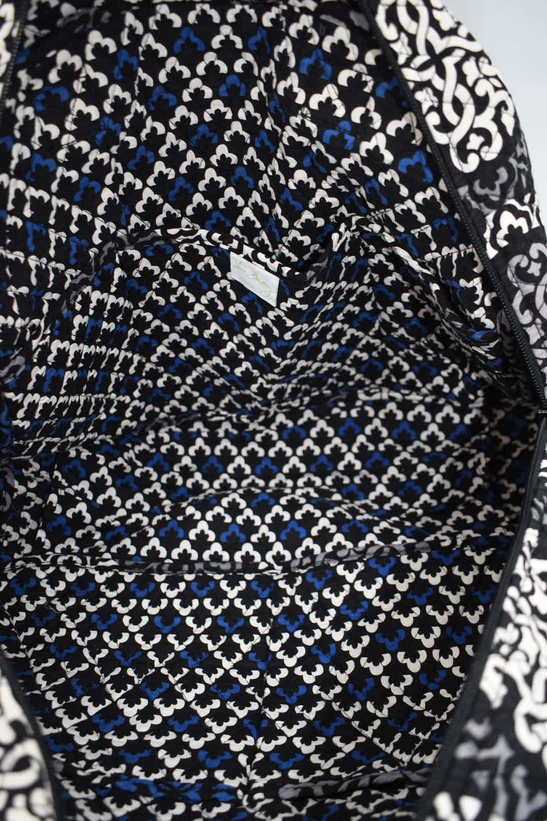 Vera Bradley Weekender Travel Bag in "Cobalt Canterberry" Pattern
