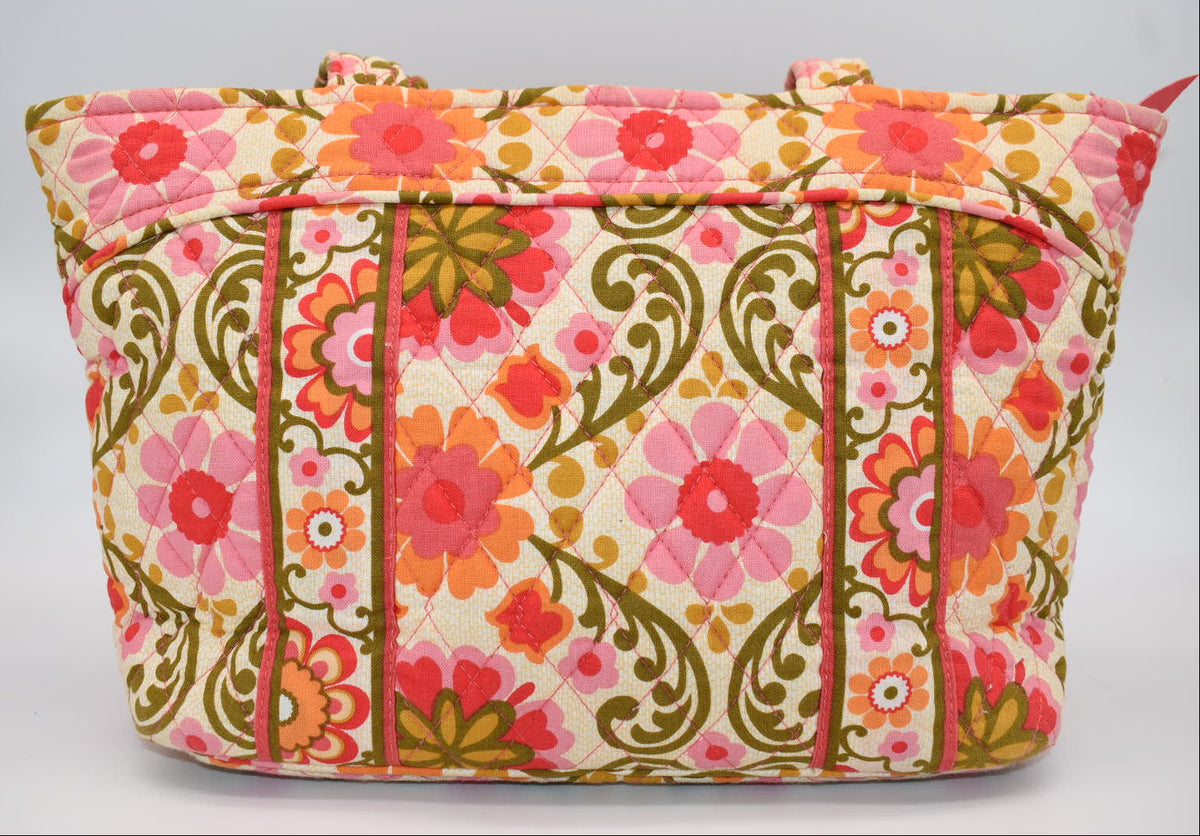 Vera Bradley Mandy Shoulder Tote Bag in "Folkloric" Pattern