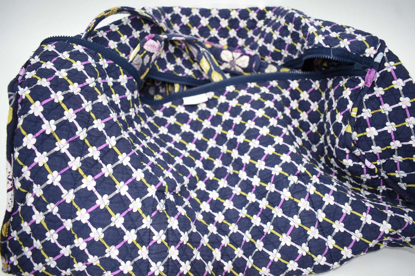 Vera Bradley XL Duffel Bag in "Floral Nightingale" Pattern